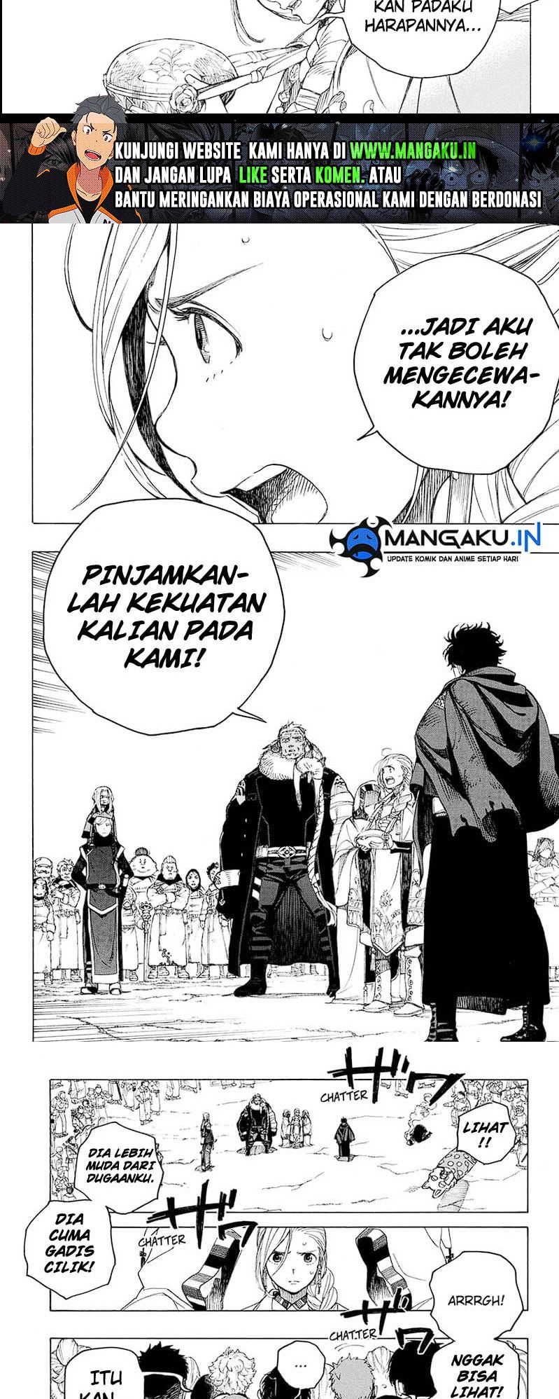 Ao no Exorcist — Chapter 141.2, halaman 6