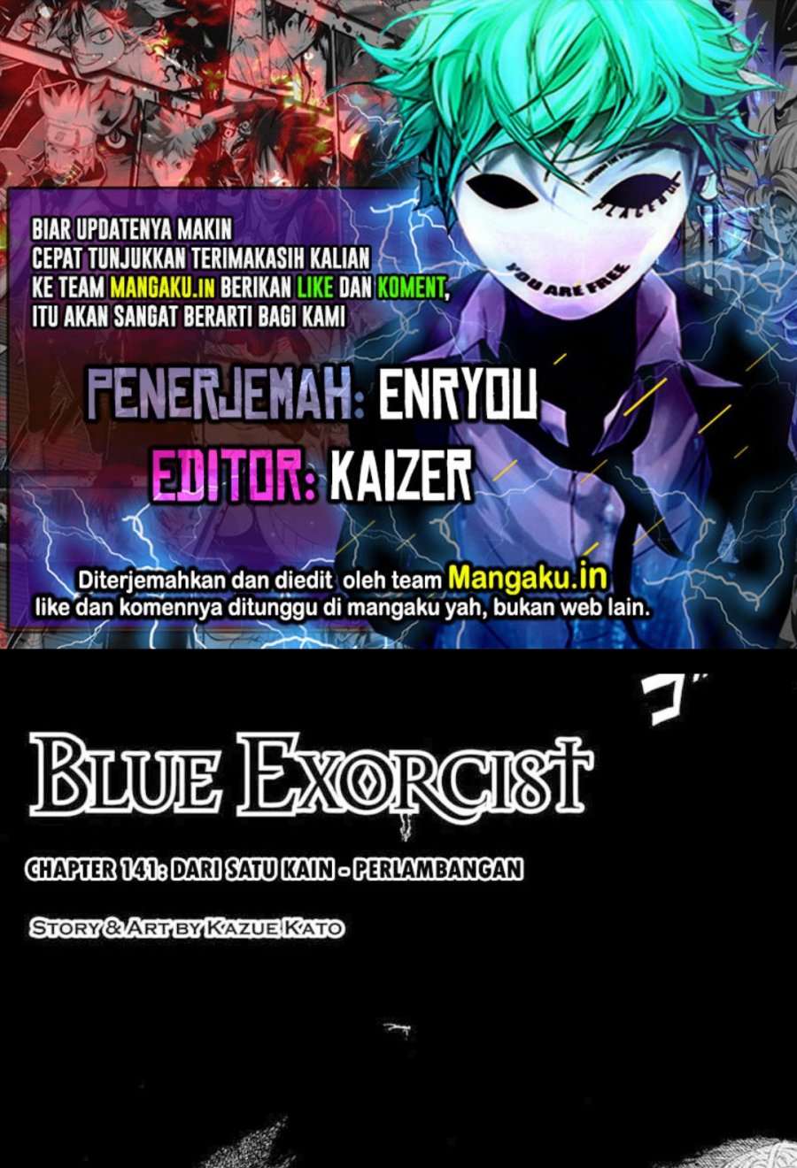 Ao no Exorcist — Chapter 141.1, halaman 1