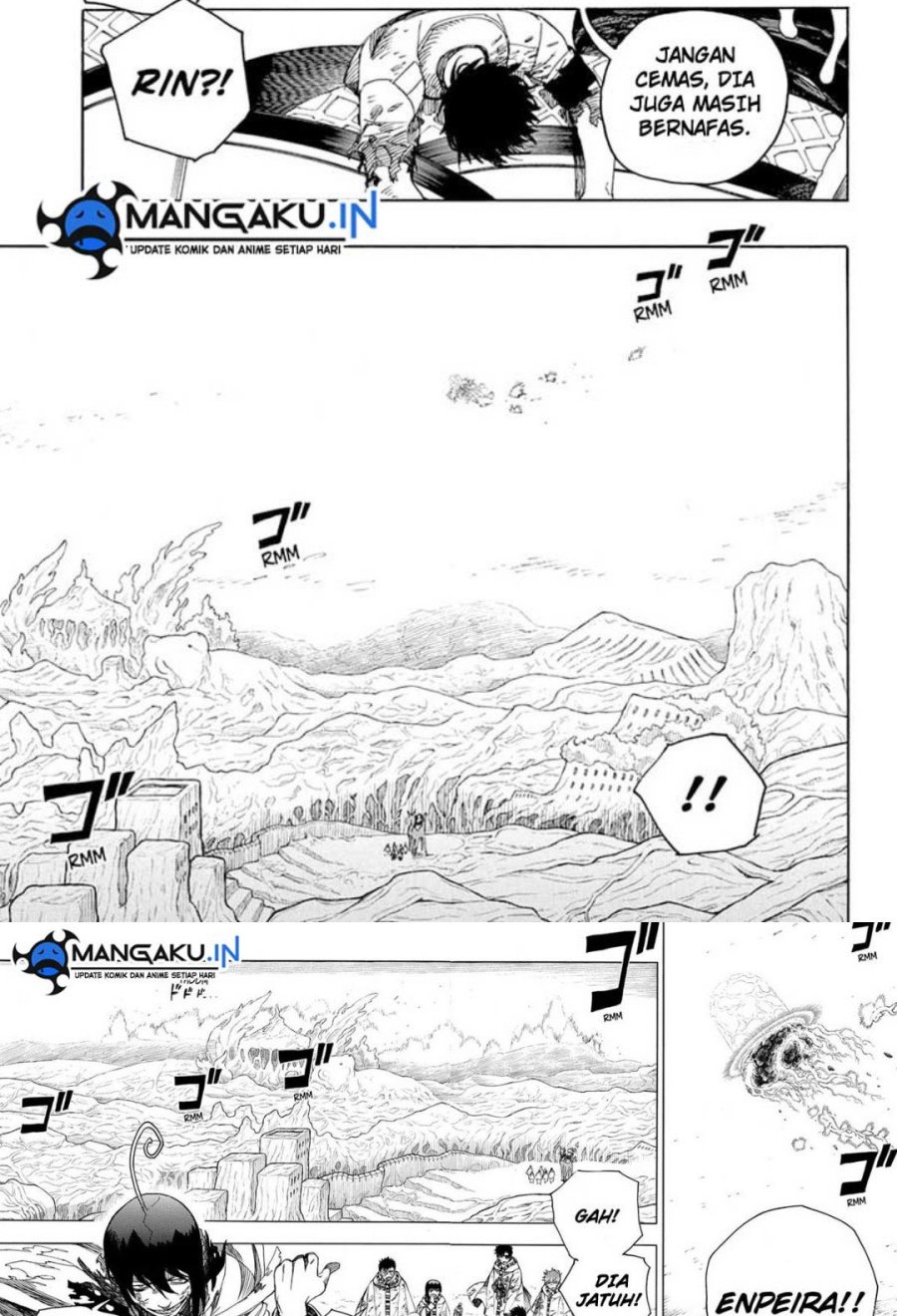 Ao no Exorcist — Chapter 141.1, halaman 10