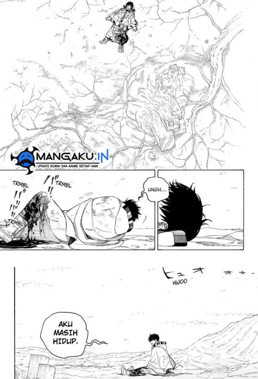 Ao no Exorcist — Chapter 141.1, halaman 4