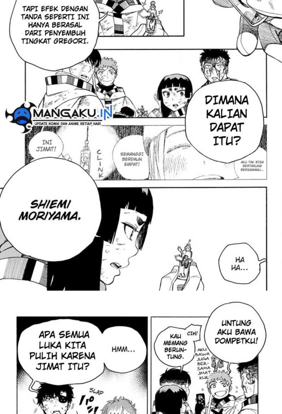 Ao no Exorcist — Chapter 141.1, halaman 8