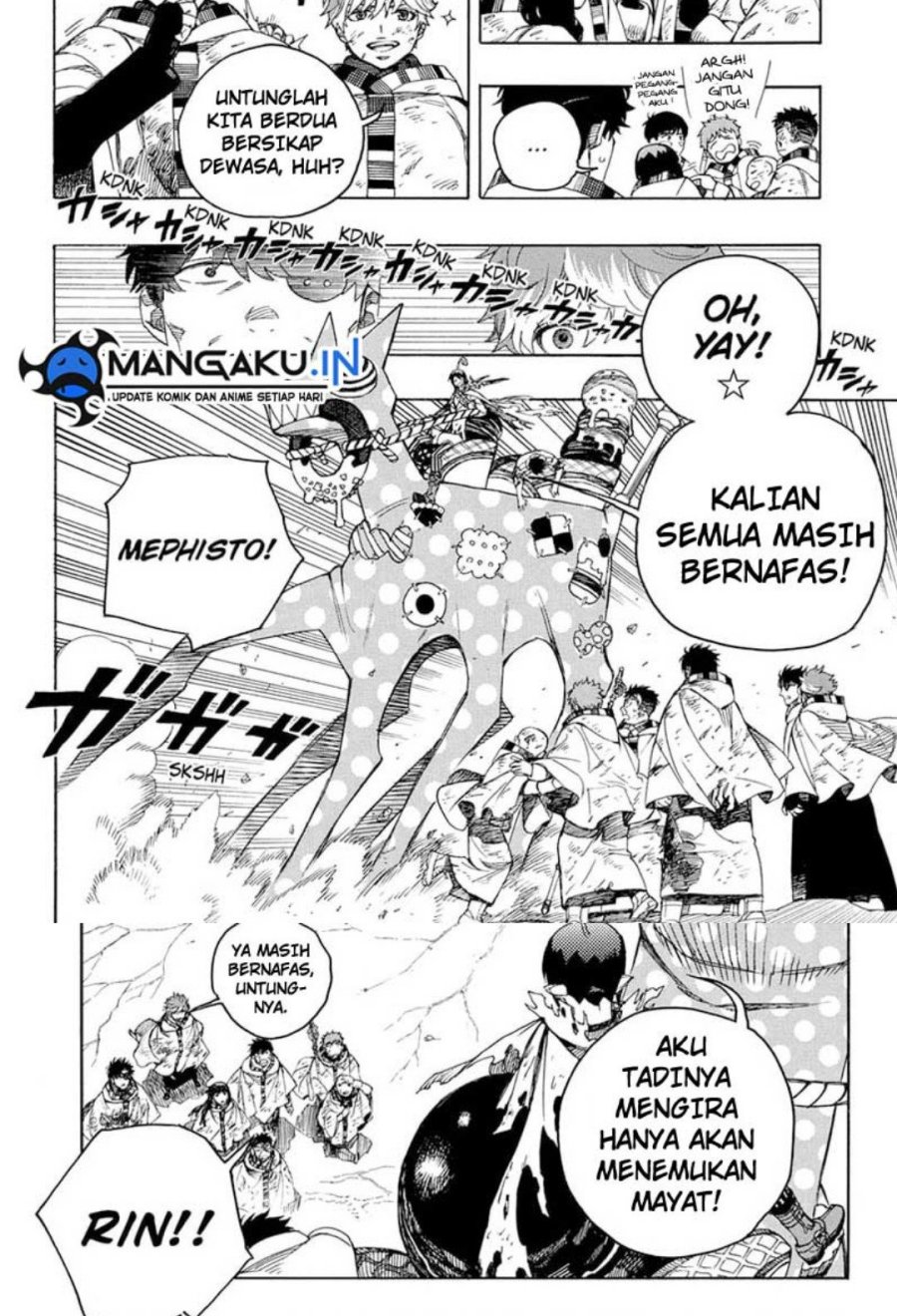 Ao no Exorcist — Chapter 141.1, halaman 9