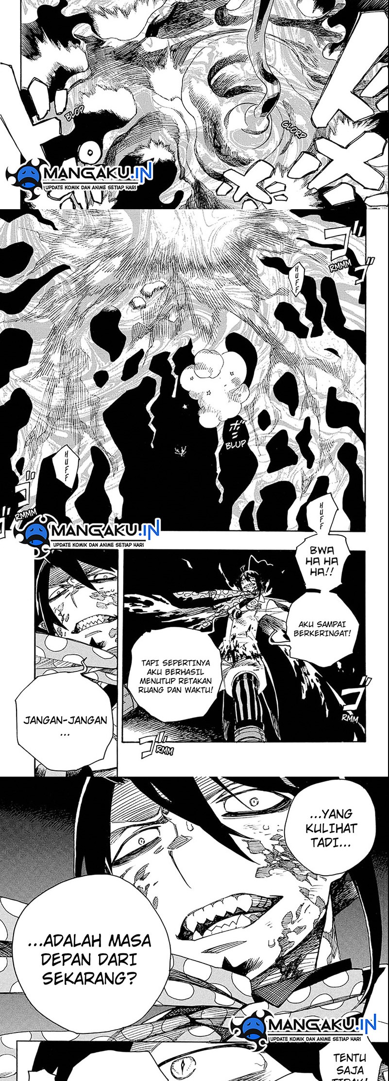 Ao no Exorcist — Chapter 140.2, halaman 7