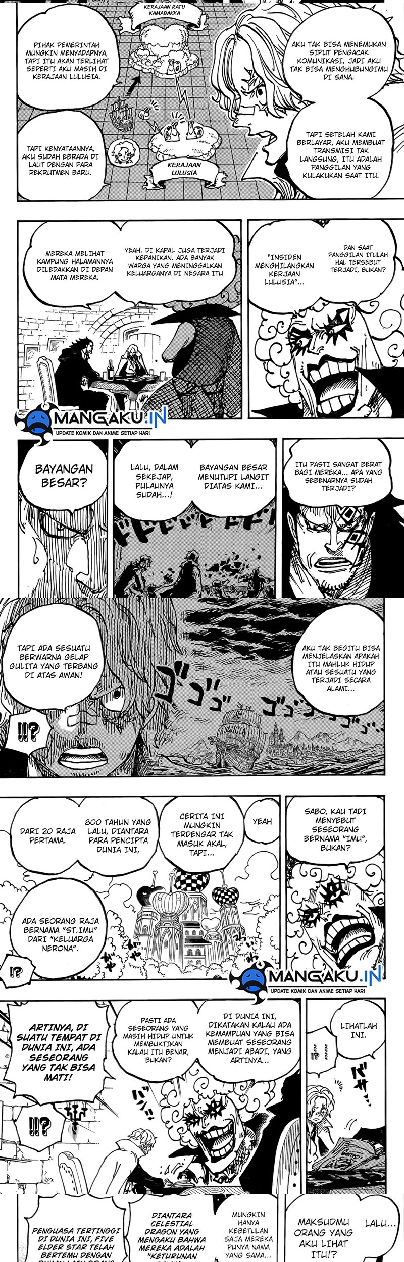 One Piece — Chapter 1086, halaman 8