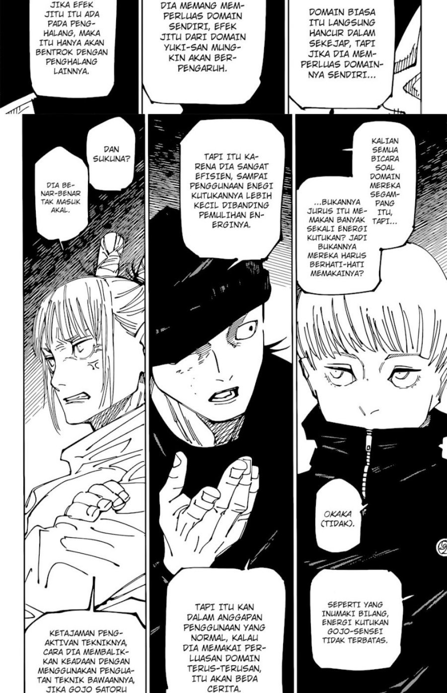 Jujutsu Kaisen — Chapter 225, halaman 10