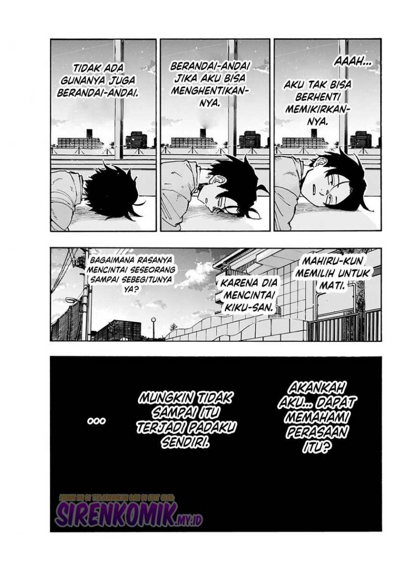 Yofukashi no Uta — Chapter 173, halaman 14