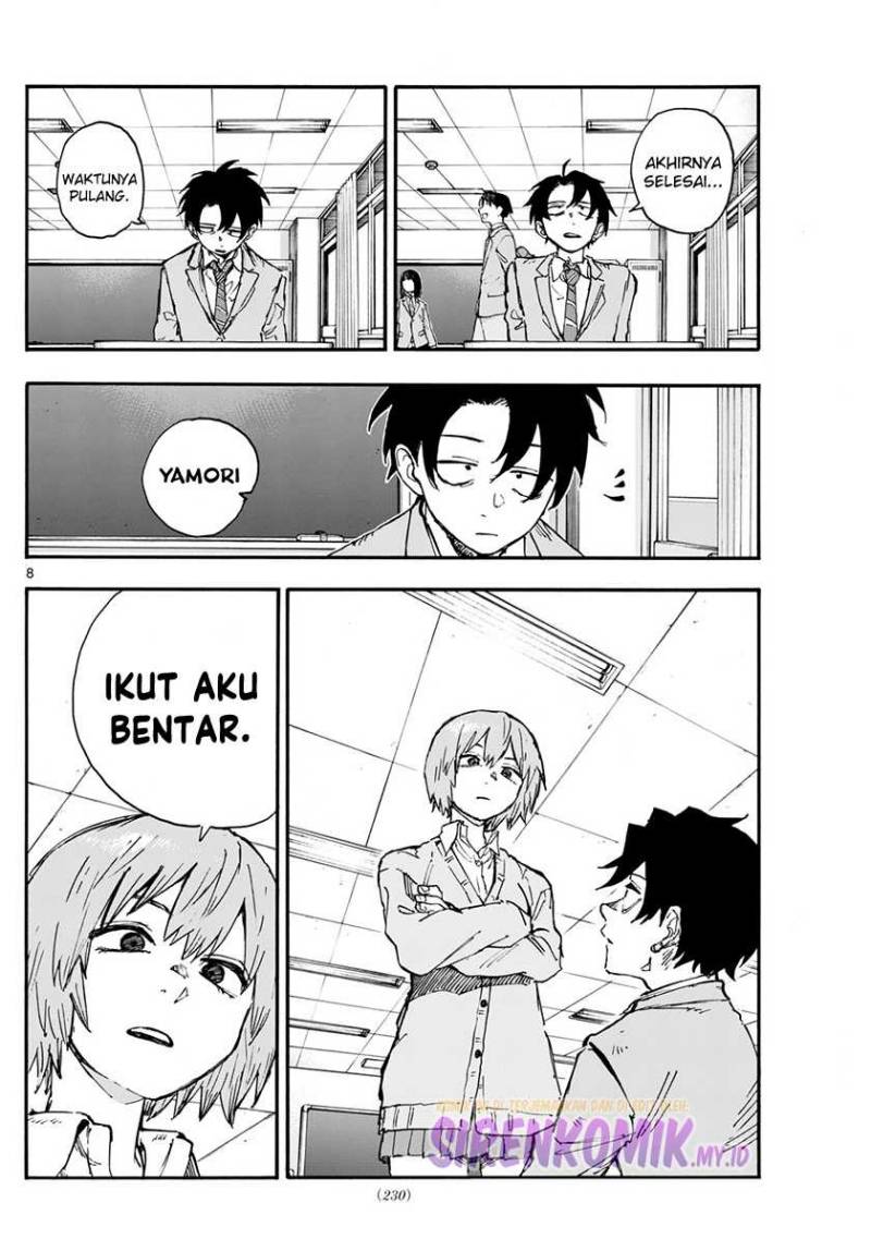Yofukashi no Uta — Chapter 173, halaman 9