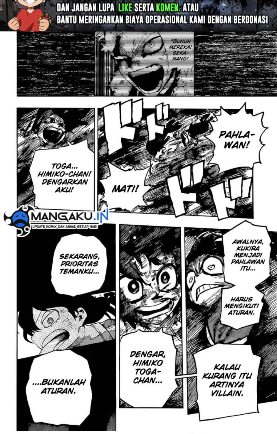 Boku no Hero Academia — Chapter 392, halaman 10
