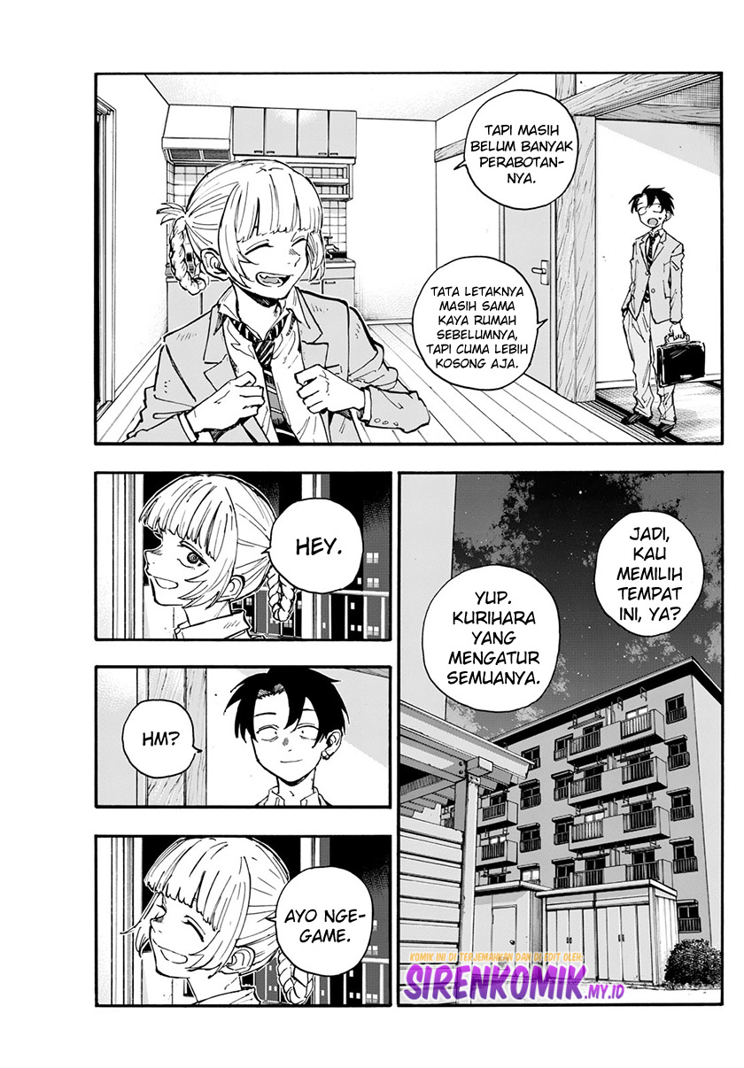 Yofukashi no Uta — Chapter 176, halaman 10