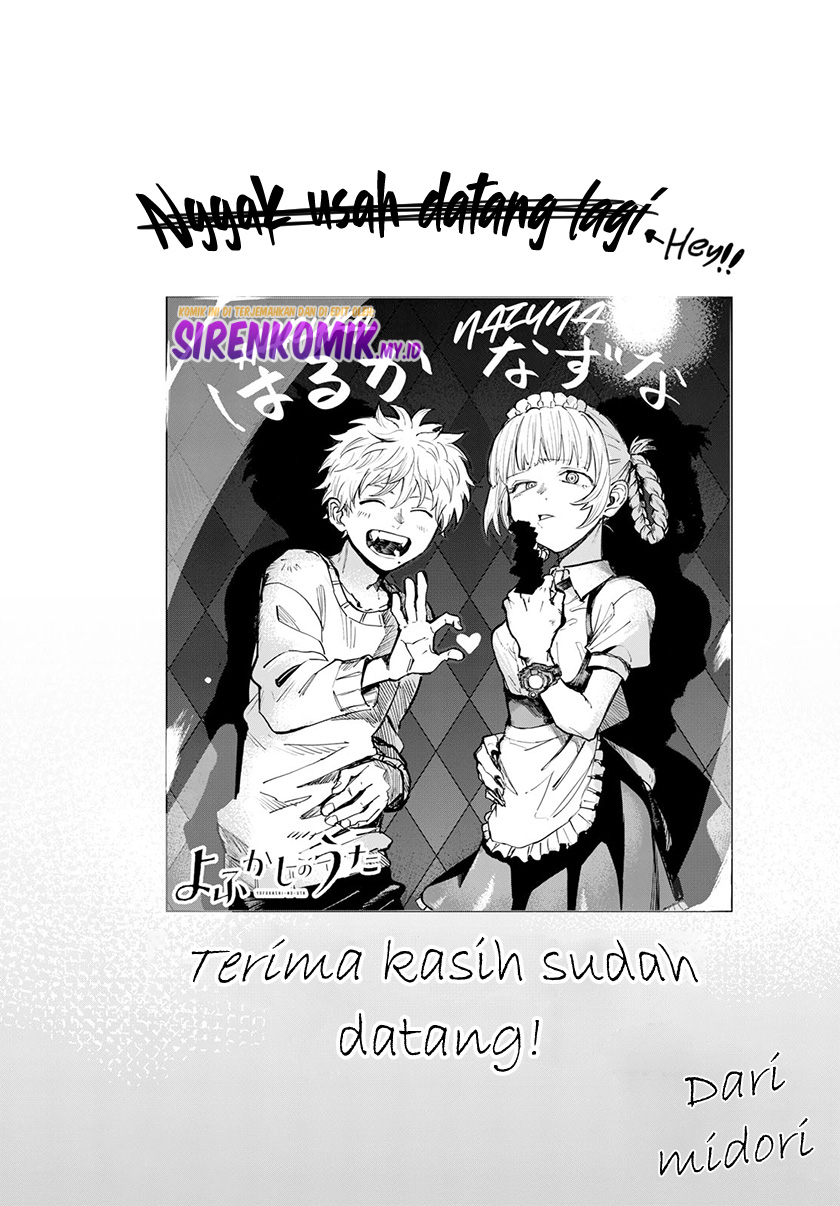 Yofukashi no Uta — Chapter 176, halaman 3