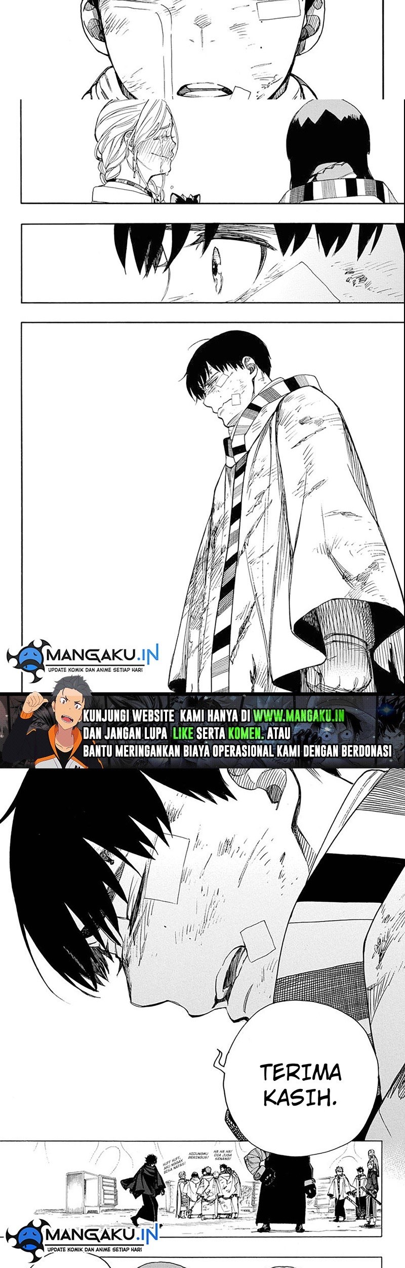 Ao no Exorcist — Chapter 142, halaman 7