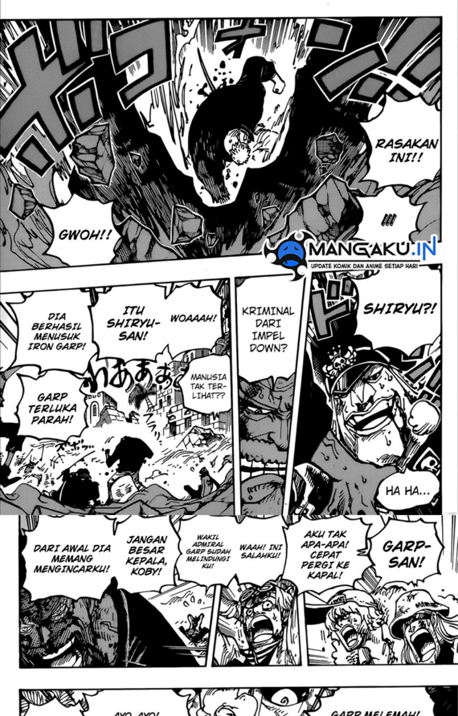 One Piece — Chapter 1087, halaman 8