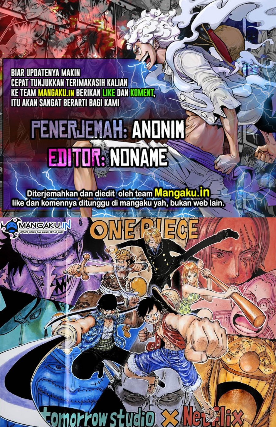 One Piece — Chapter 1088, halaman 1