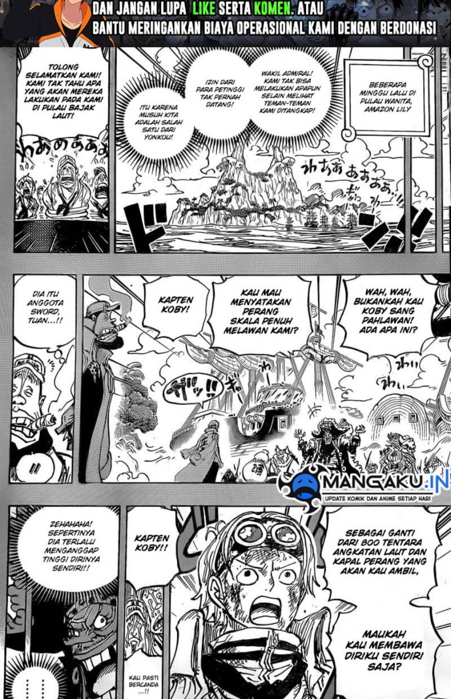 One Piece — Chapter 1088, halaman 3