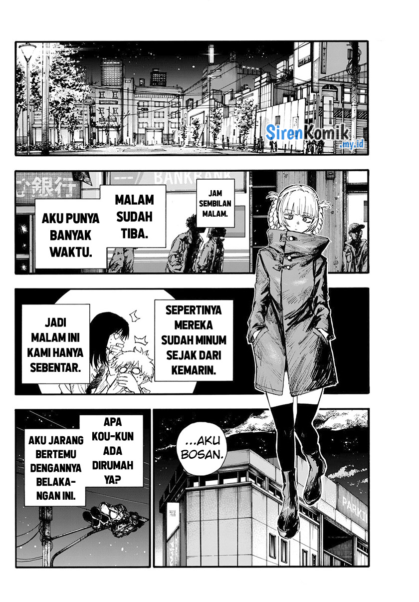 Yofukashi no Uta — Chapter 179, halaman 13
