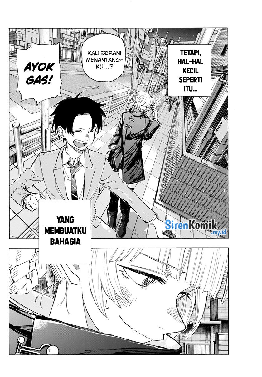 Yofukashi no Uta — Chapter 179, halaman 17