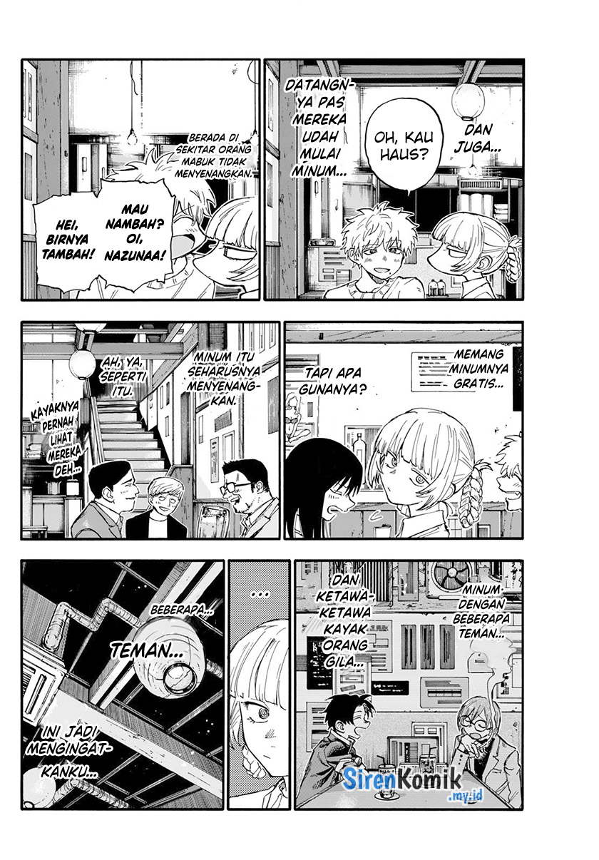 Yofukashi no Uta — Chapter 179, halaman 7
