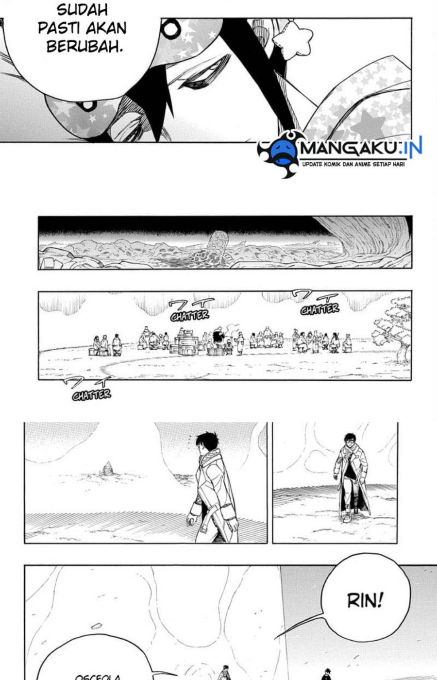 Ao no Exorcist — Chapter 143.2, halaman 7