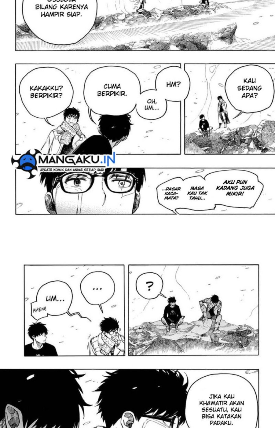 Ao no Exorcist — Chapter 143.2, halaman 8