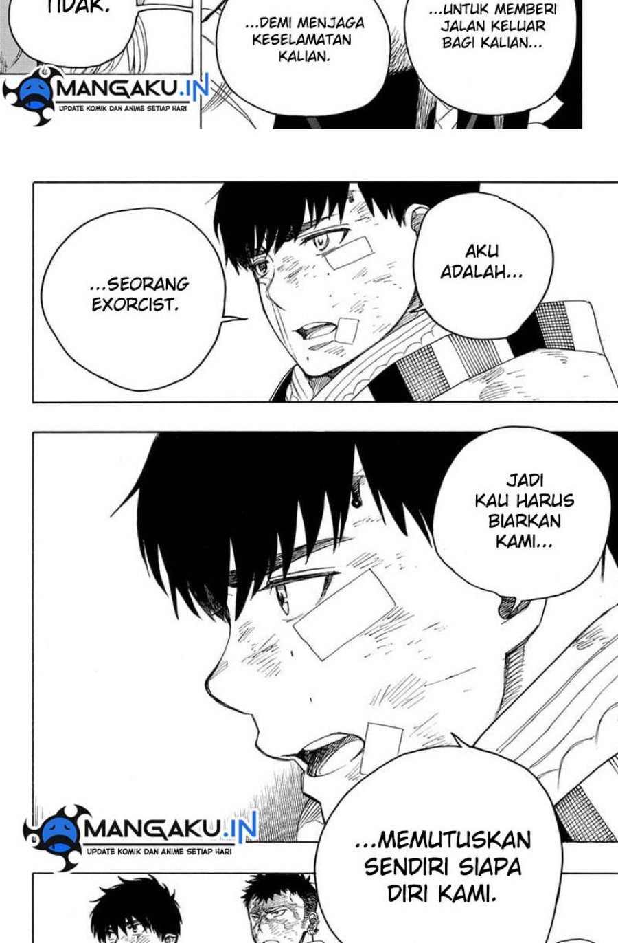 Ao no Exorcist — Chapter 143.1, halaman 10