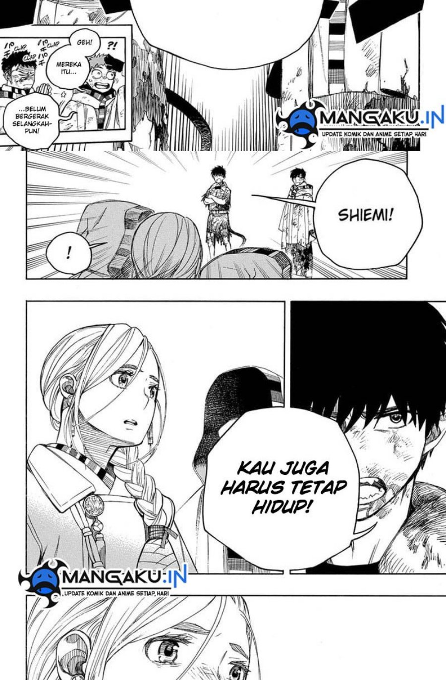 Ao no Exorcist — Chapter 143.1, halaman 8