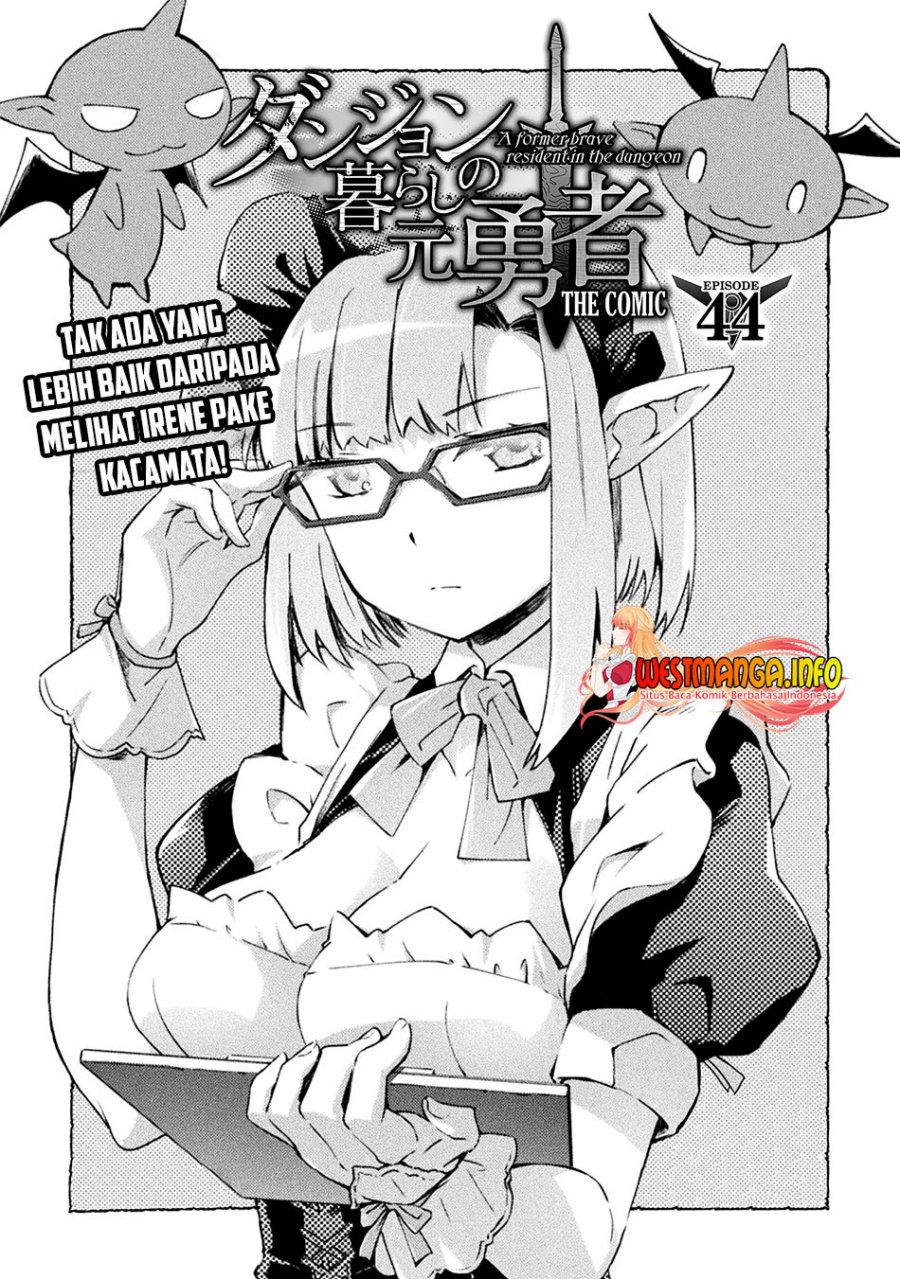 Dungeon Kurashi No Moto Yuusha — Chapter 44, halaman 4