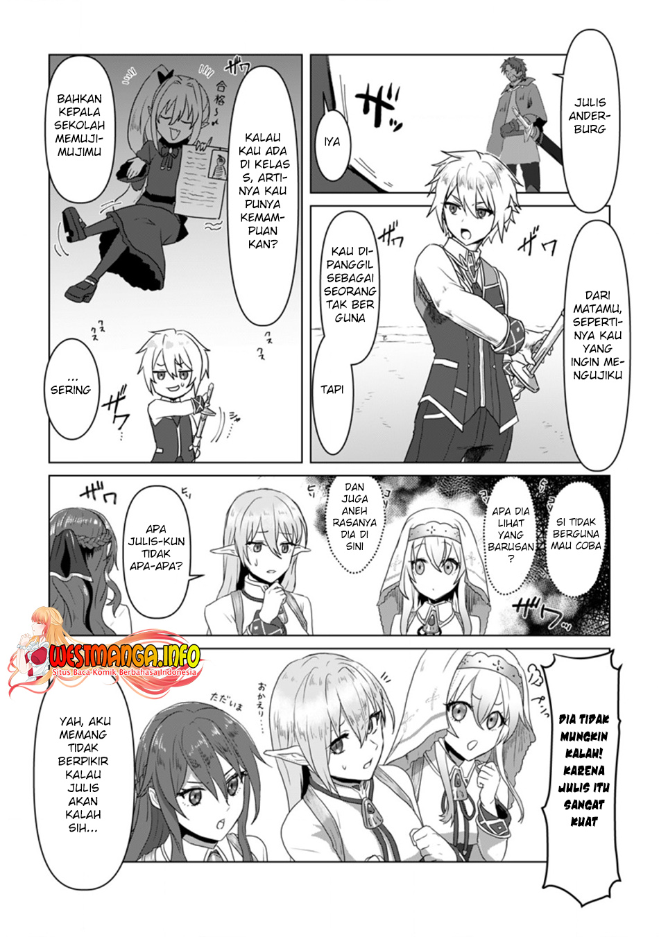 Mahou Gakuen No Daizai Majutsushi — Chapter 5.1, halaman 12