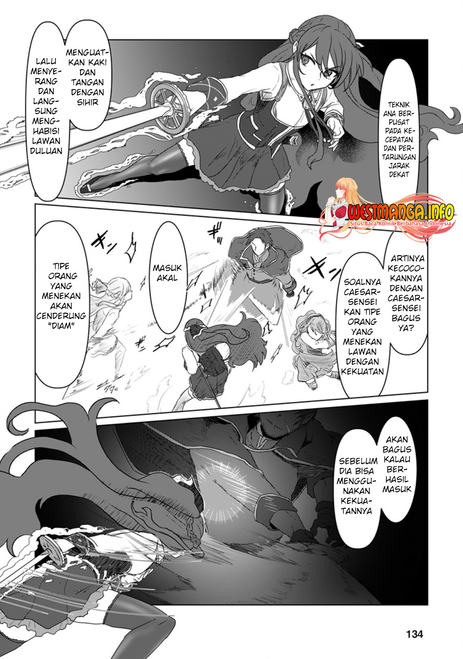Mahou Gakuen No Daizai Majutsushi — Chapter 5.1, halaman 8