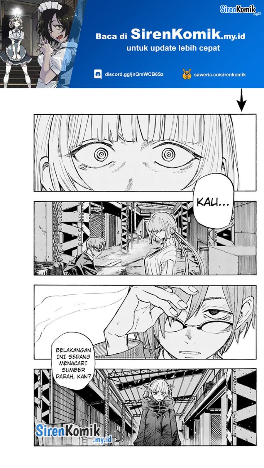 Yofukashi no Uta — Chapter 181, halaman 2