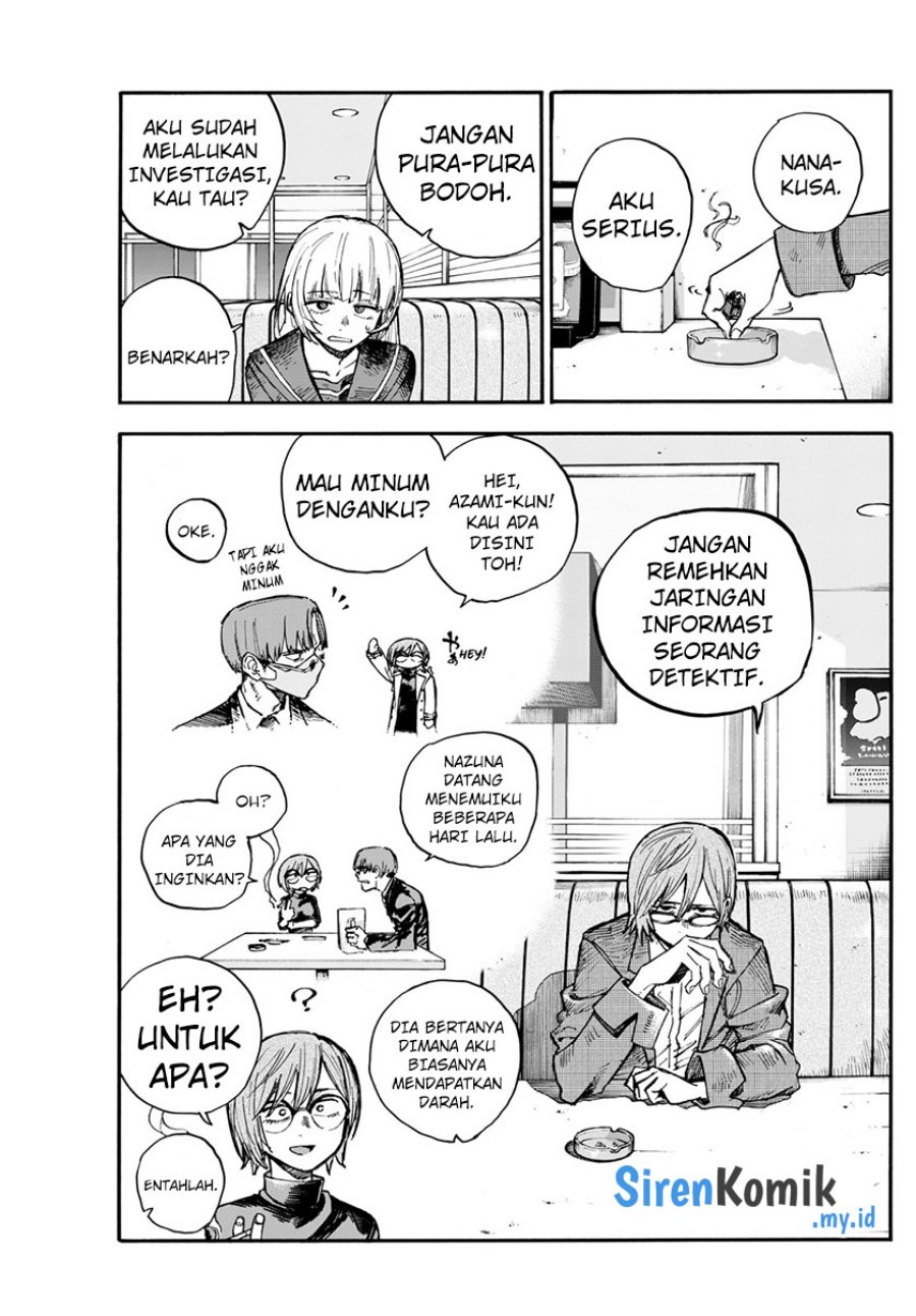 Yofukashi no Uta — Chapter 181, halaman 6