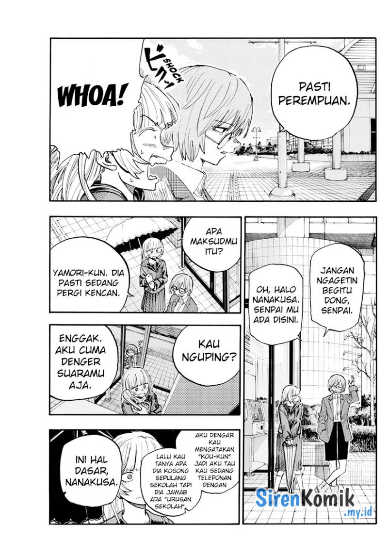 Yofukashi no Uta — Chapter 180, halaman 6
