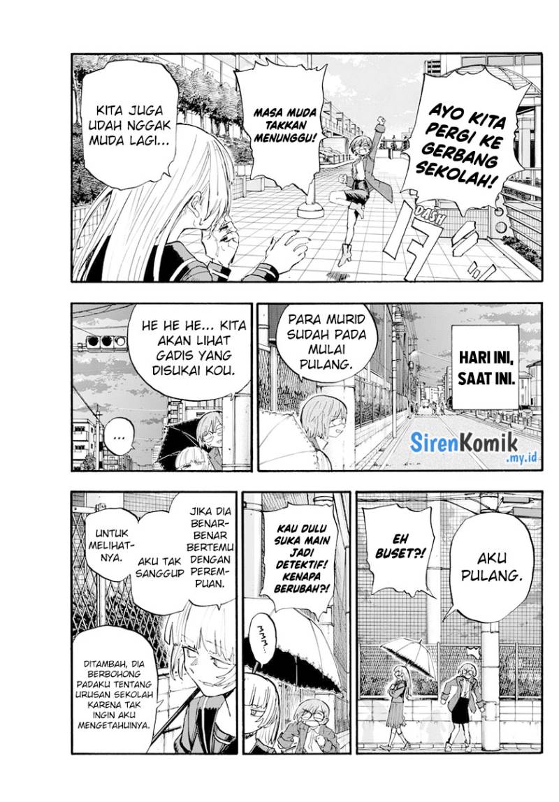 Yofukashi no Uta — Chapter 180, halaman 8