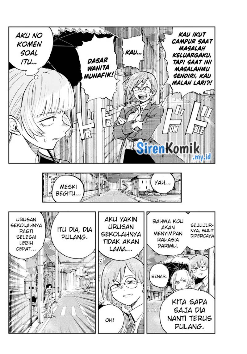 Yofukashi no Uta — Chapter 180, halaman 9