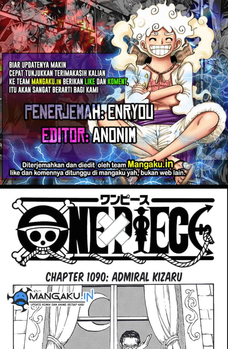 One Piece — Chapter 1090, halaman 1