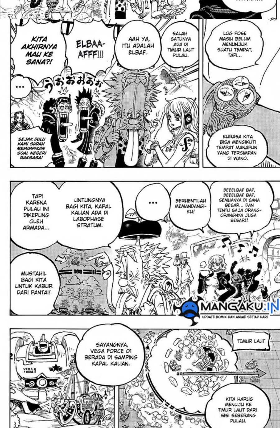 One Piece — Chapter 1090, halaman 6