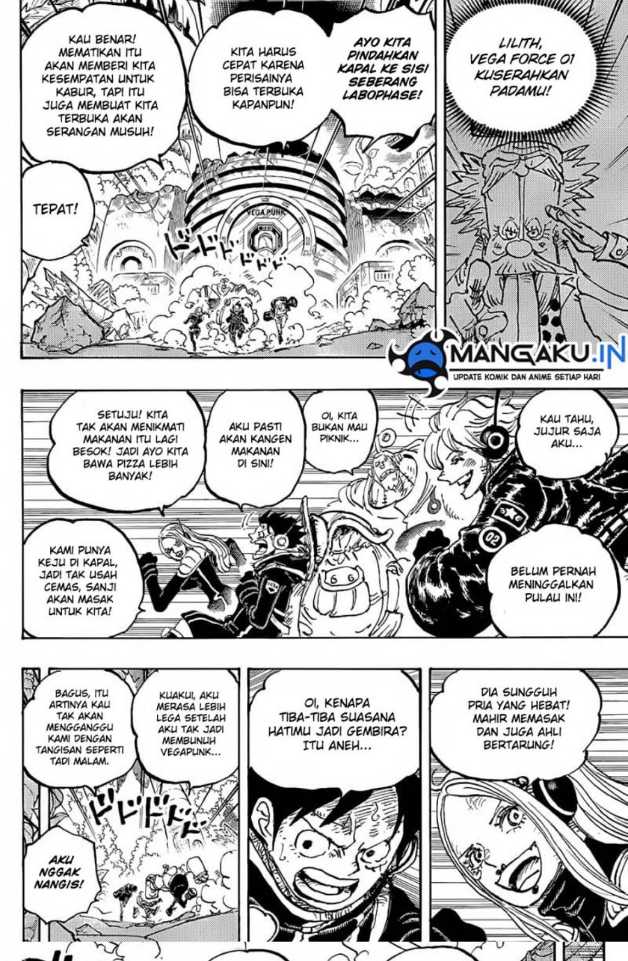 One Piece — Chapter 1090, halaman 8