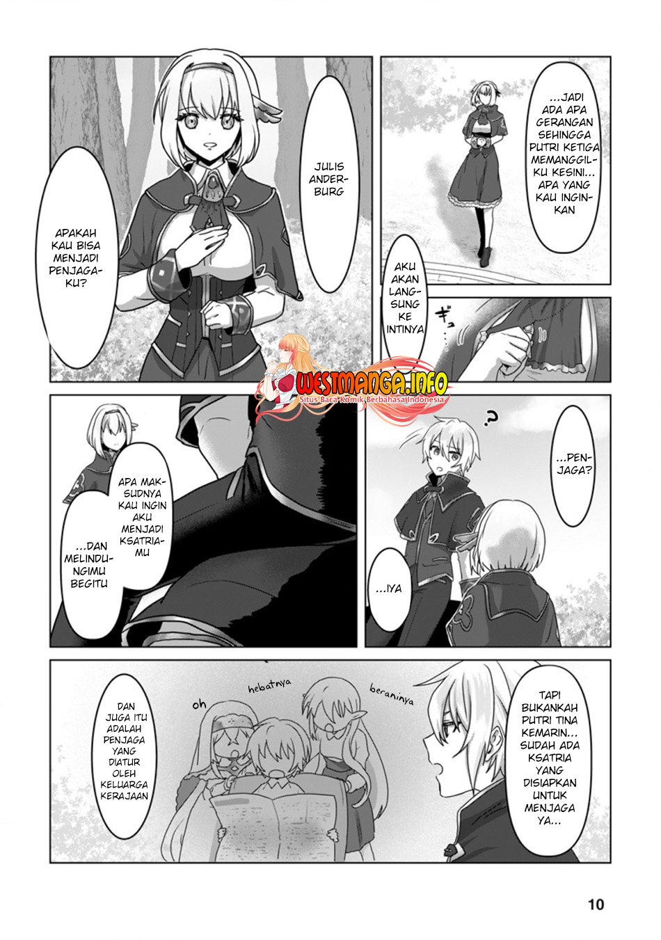 Mahou Gakuen No Daizai Majutsushi — Chapter 6.1, halaman 10