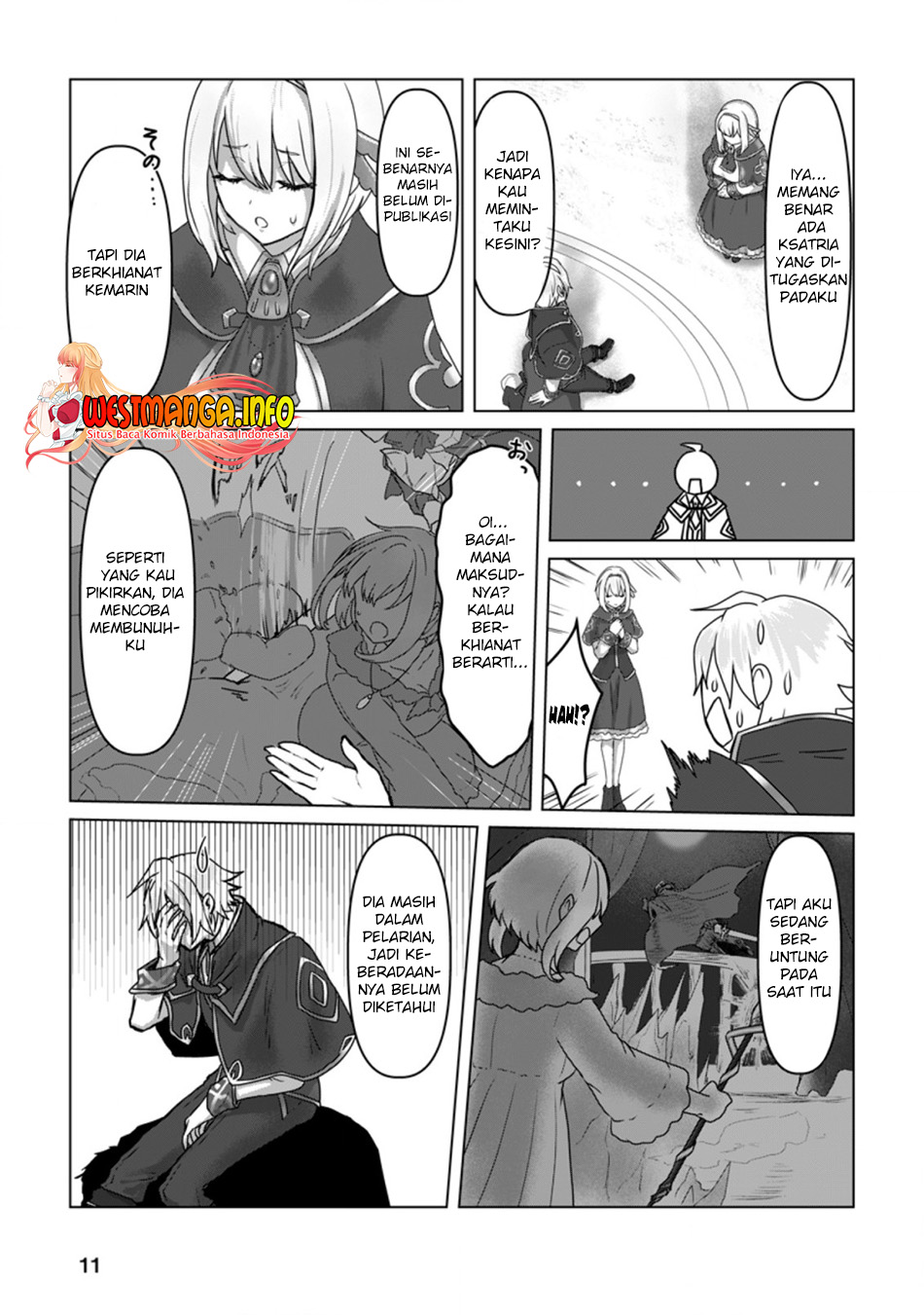 Mahou Gakuen No Daizai Majutsushi — Chapter 6.1, halaman 11