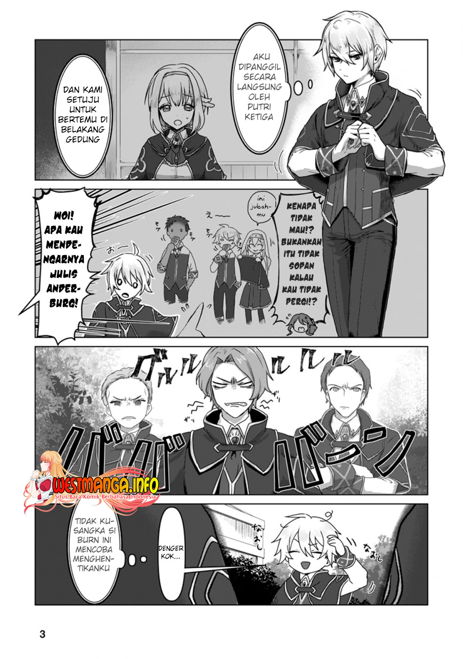 Mahou Gakuen No Daizai Majutsushi — Chapter 6.1, halaman 2