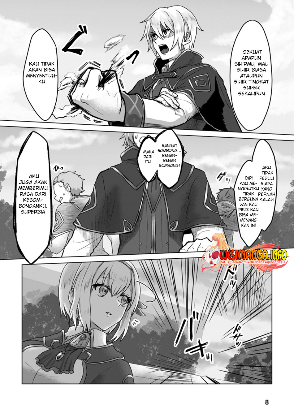 Mahou Gakuen No Daizai Majutsushi — Chapter 6.1, halaman 8