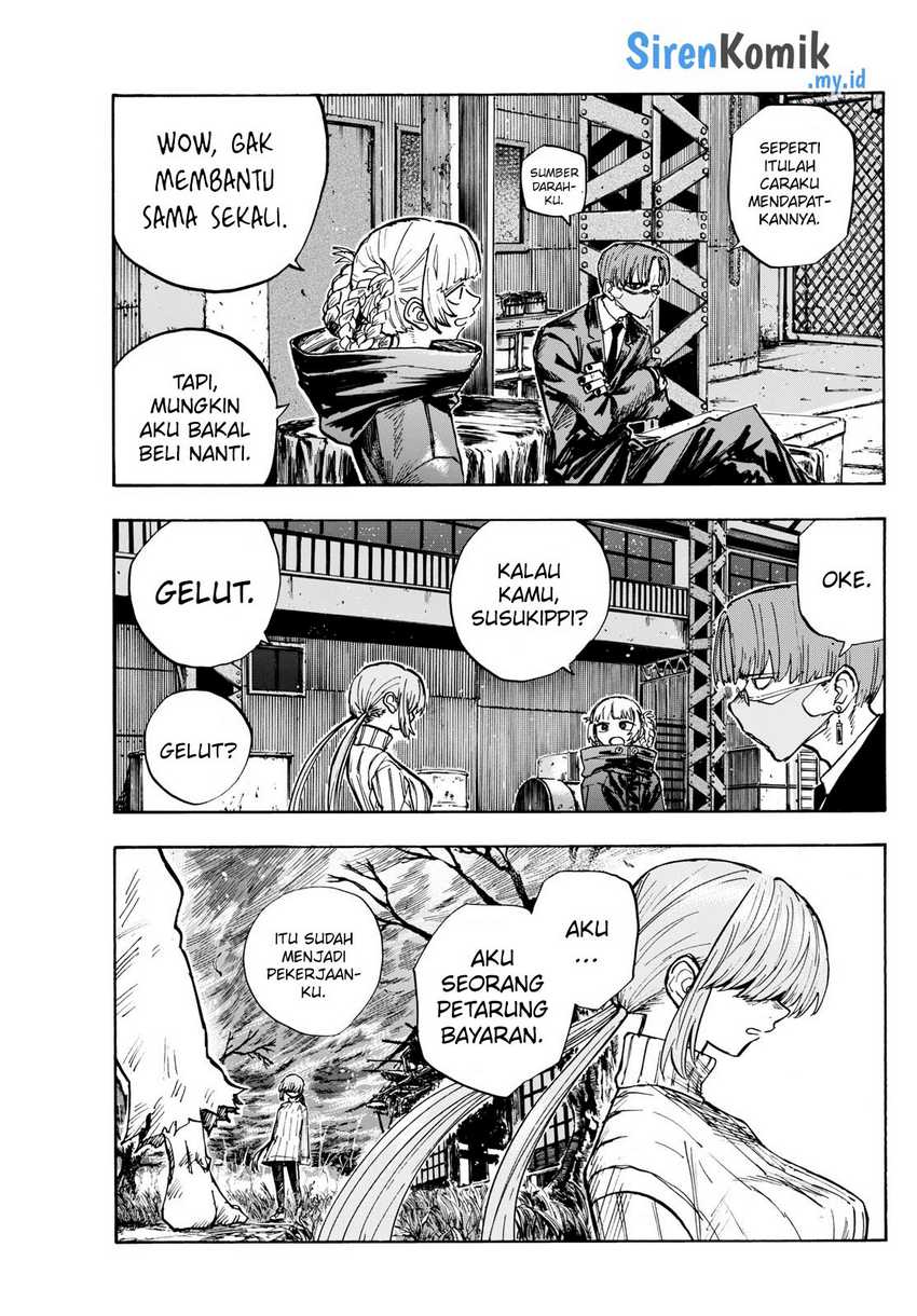 Yofukashi no Uta — Chapter 182.5, halaman 8