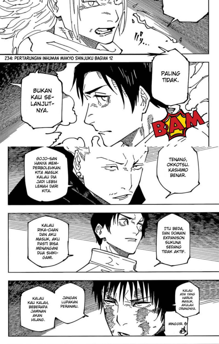 Jujutsu Kaisen — Chapter 234, halaman 2