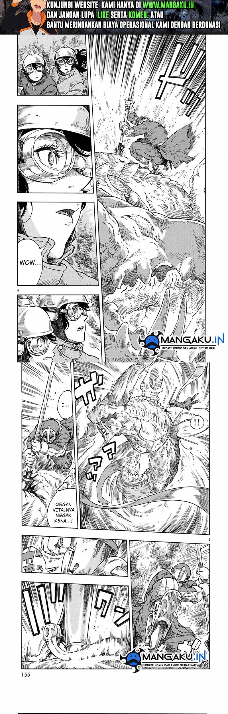 Kuutei Dragons — Chapter 34, halaman 3