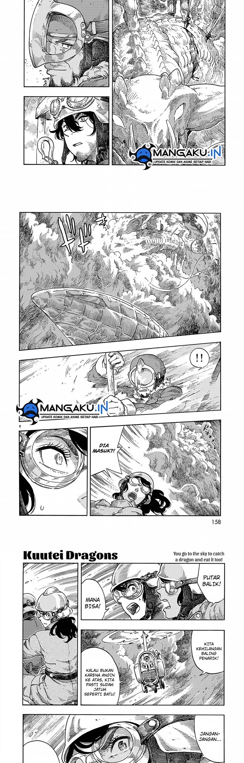 Kuutei Dragons — Chapter 34, halaman 5