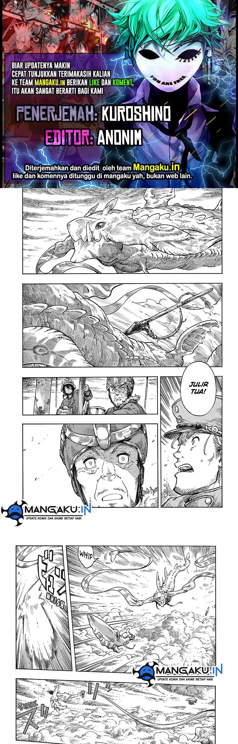 Kuutei Dragons — Chapter 33, halaman 12