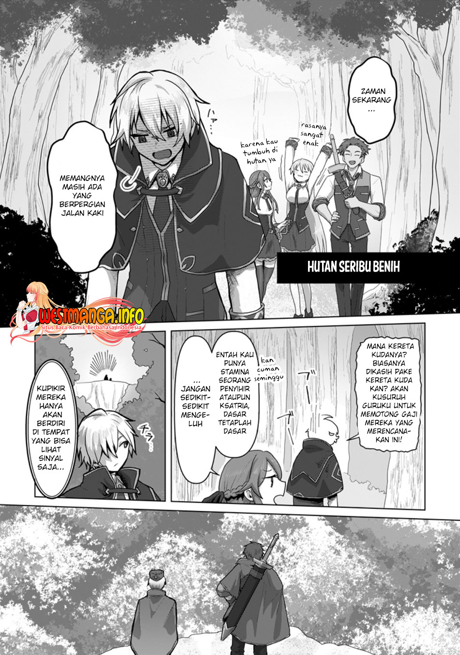 Mahou Gakuen No Daizai Majutsushi — Chapter 8.1, halaman 2
