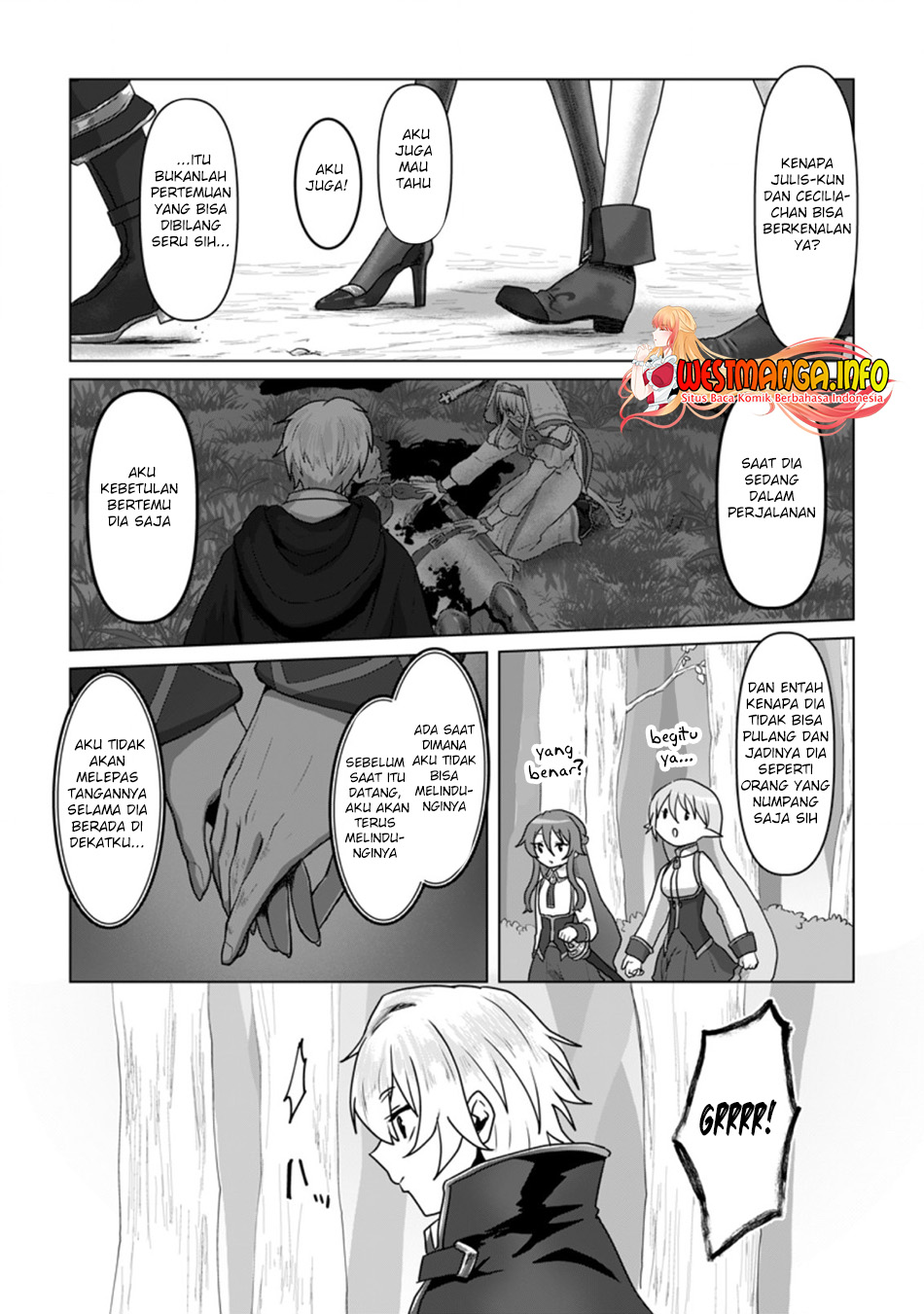 Mahou Gakuen No Daizai Majutsushi — Chapter 8.1, halaman 5