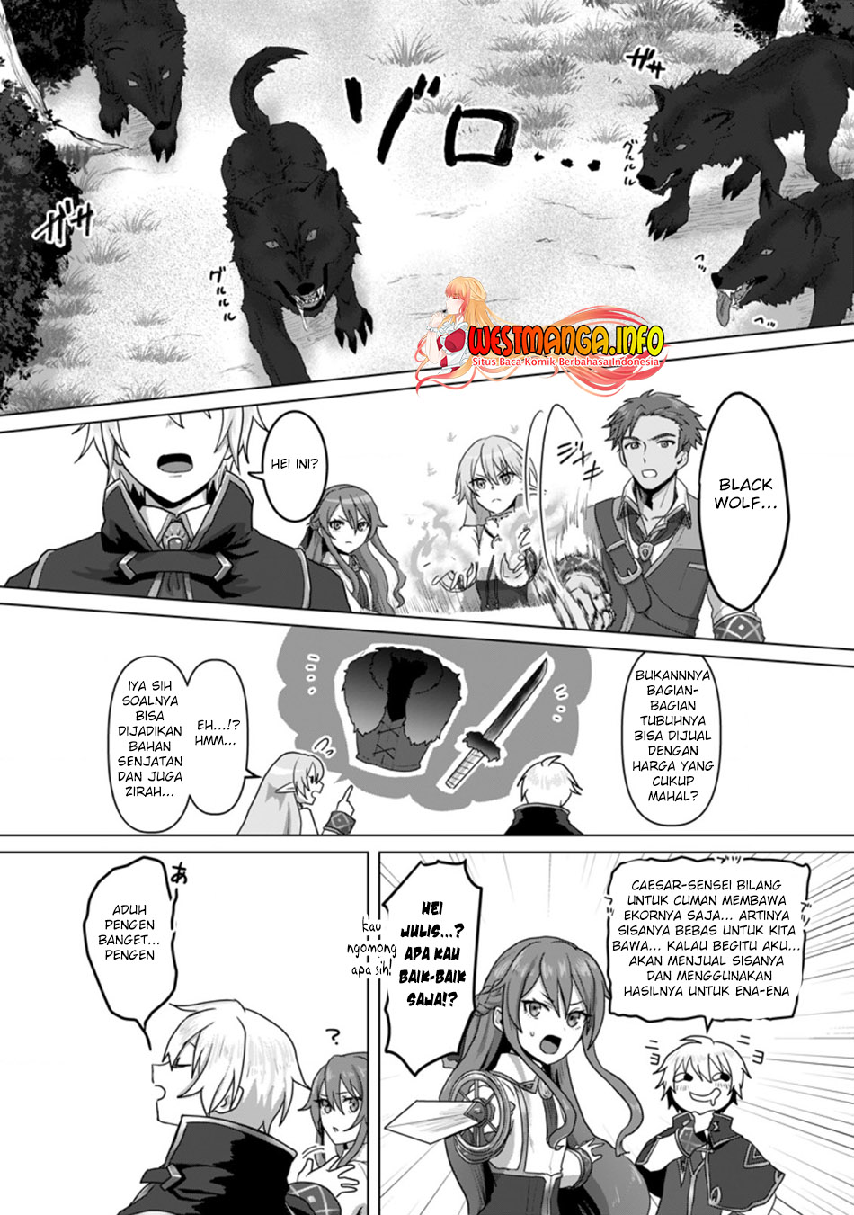 Mahou Gakuen No Daizai Majutsushi — Chapter 8.1, halaman 6