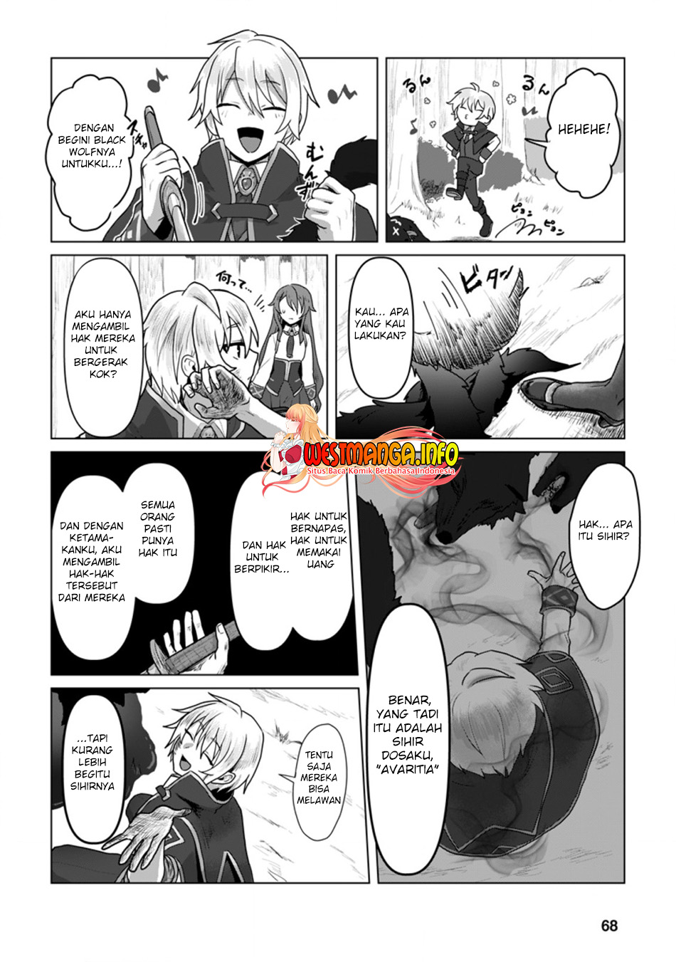 Mahou Gakuen No Daizai Majutsushi — Chapter 8.1, halaman 8