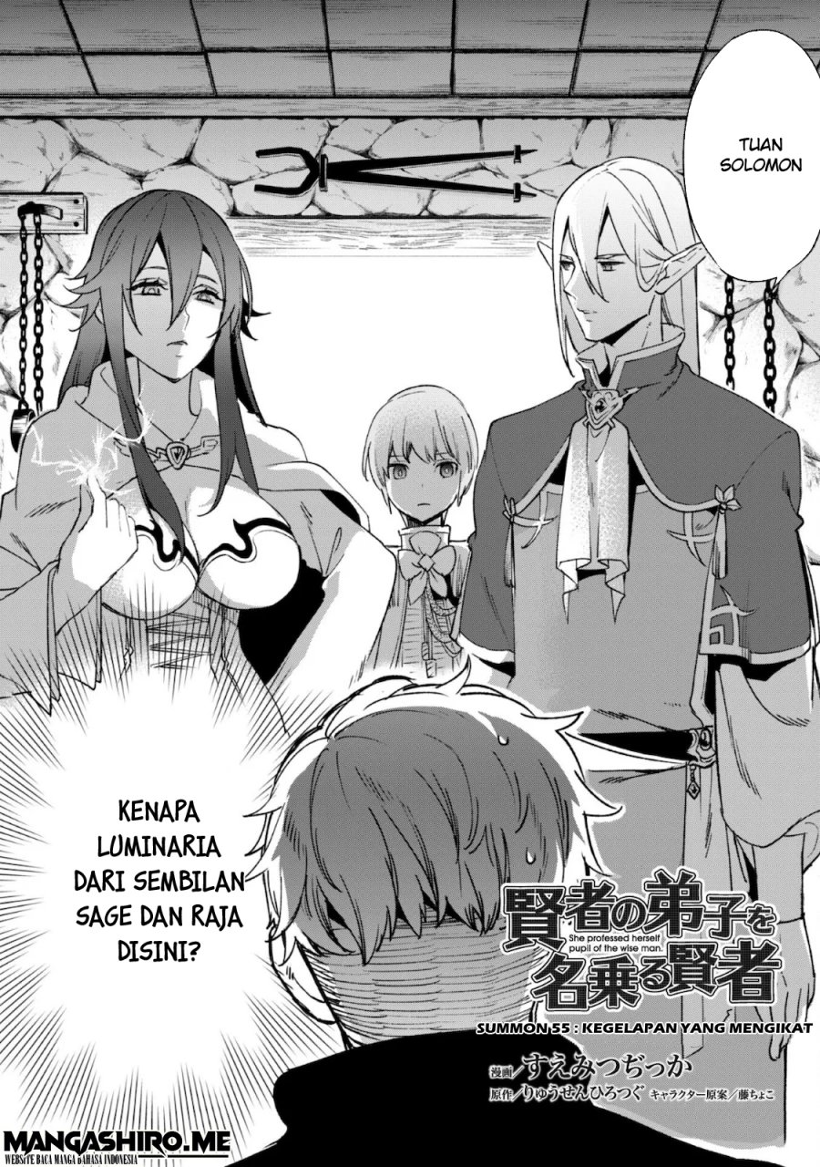 Kenja No Deshi Wo Nanoru Kenja — Chapter 55, halaman 4
